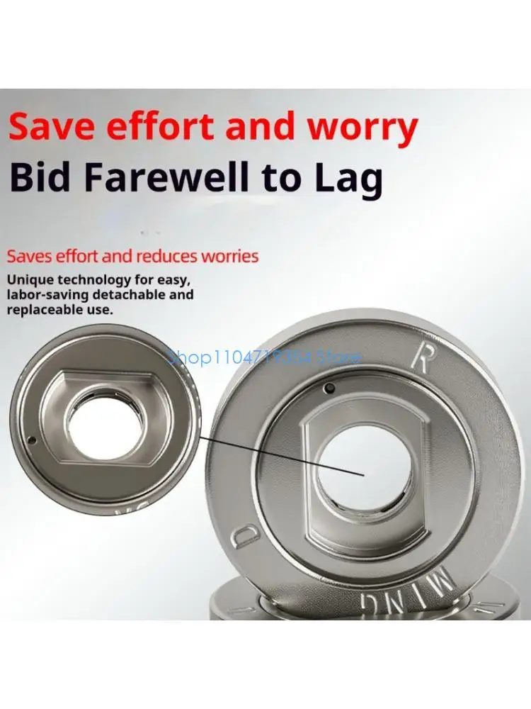 0XLD Carbon Steel Universal Angled Grinder Anti Lock Pressure Plate for Secure Cutting Disc and Hole Sawing Mounting in