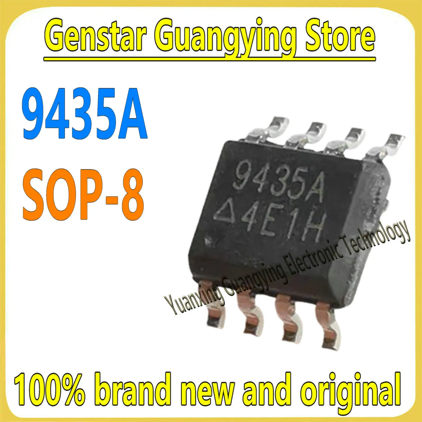 (10 Pieces) FDS9435A MI9435 9435A 9435 SOP-8 Enhanced MOS Field Effect Transistor 100% Brand New
