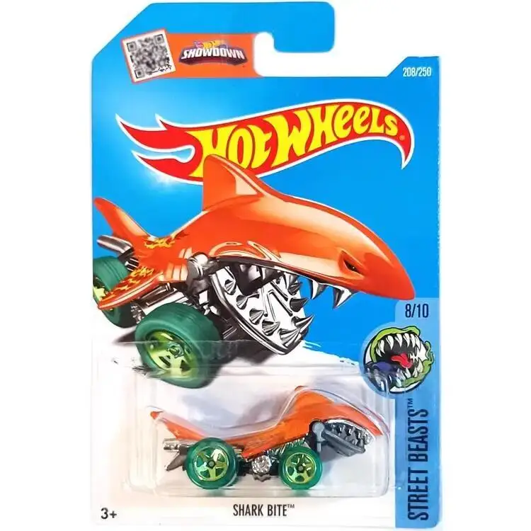 2016-208 HOT WHEELS 1:64 SHARK BITE  Collection die cast alloy car model decoration gift