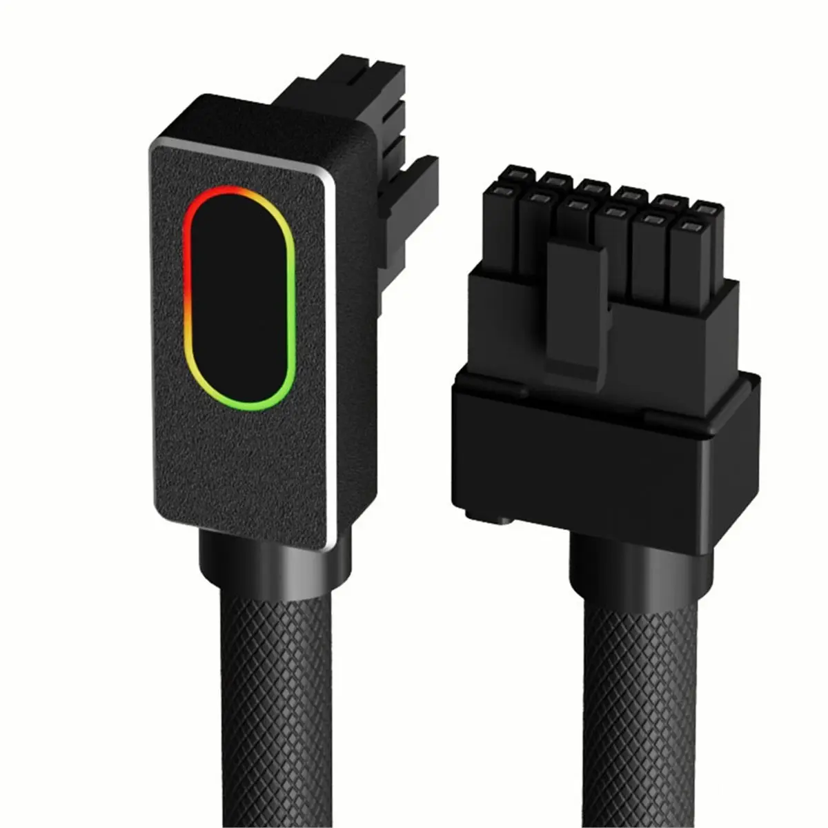 Summer sale- 16-Pin Modular Cable Has One Cable Exiting From Each Side, Connecting to the 40 Graphics Card'S PCI 5.0 12VHPWR