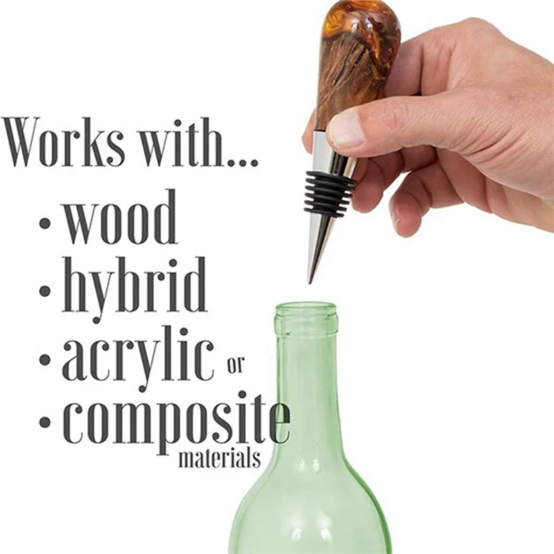 

AB42-40 шт., металлическая пробка, пустая пробка для вина, комплект многоразовых вставок для пробки для вина, набор фурнитуры для свадьбы, вина, вечеринки, токарного бара