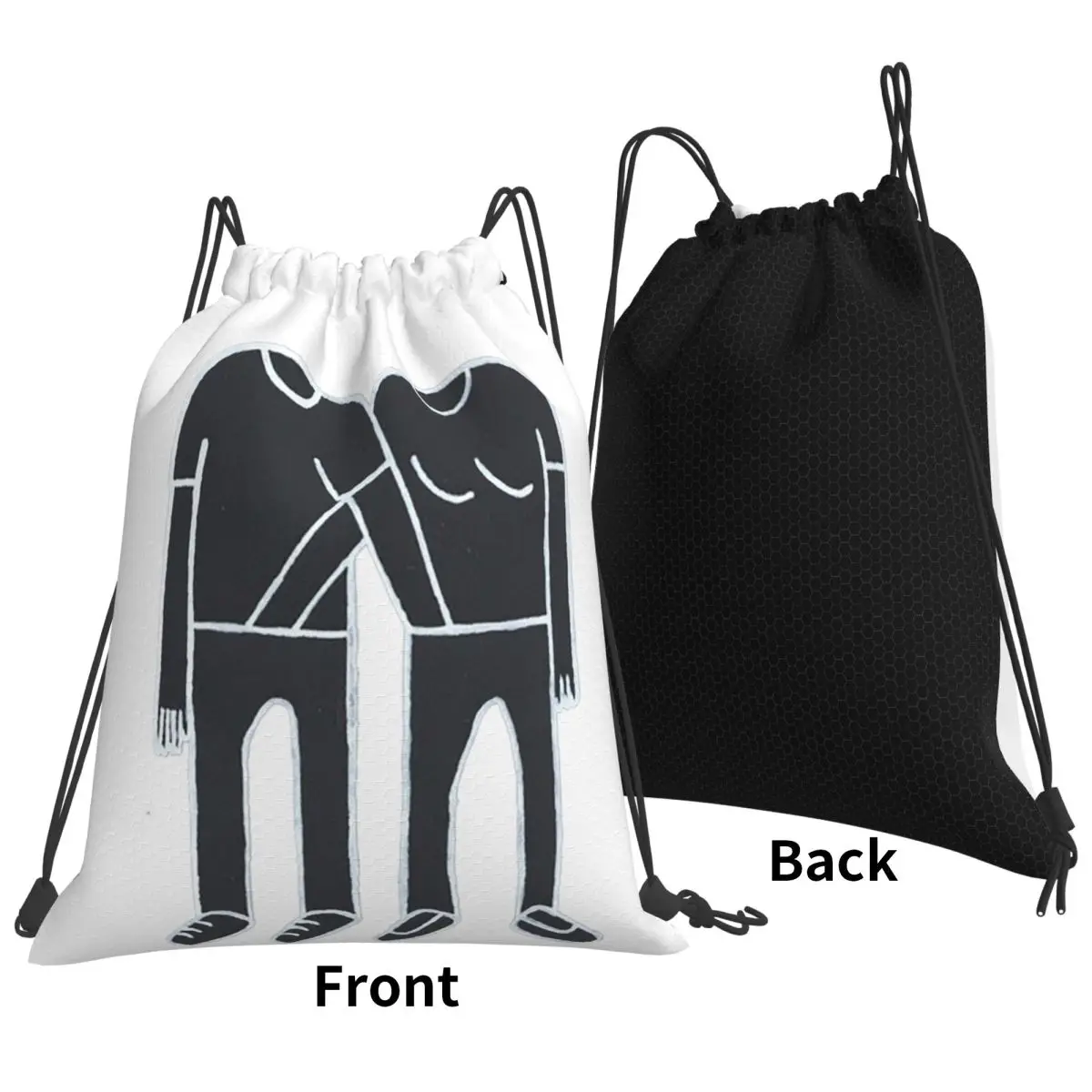 Catfish And The Bottlemen - The Balcony Backpacks Fashion Drawstring Bundle Pocket Sundries Bag Book Bags for Man Woman School