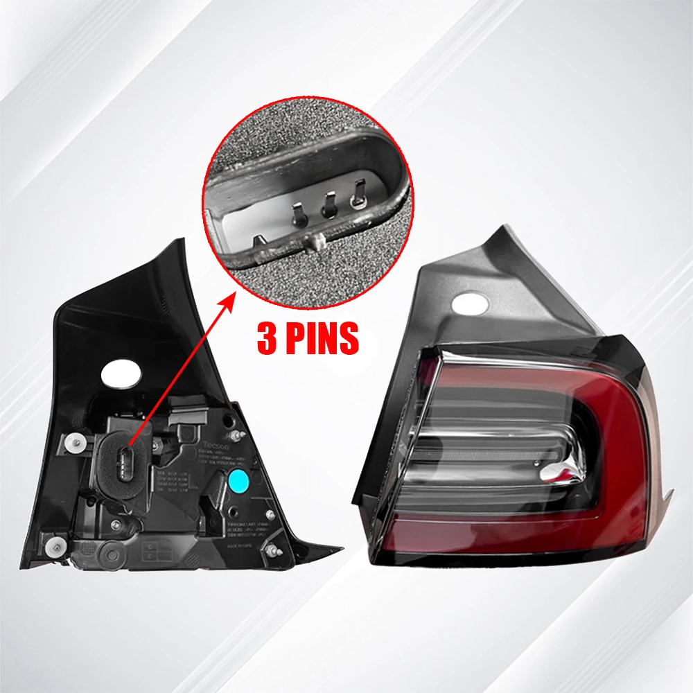 Fit For Tesla Model 3 2017-2020 Car Accessories 1077398-00-F 1077397-00-G NEW LED Rear Tail Light Turn Signal Trunk view 6