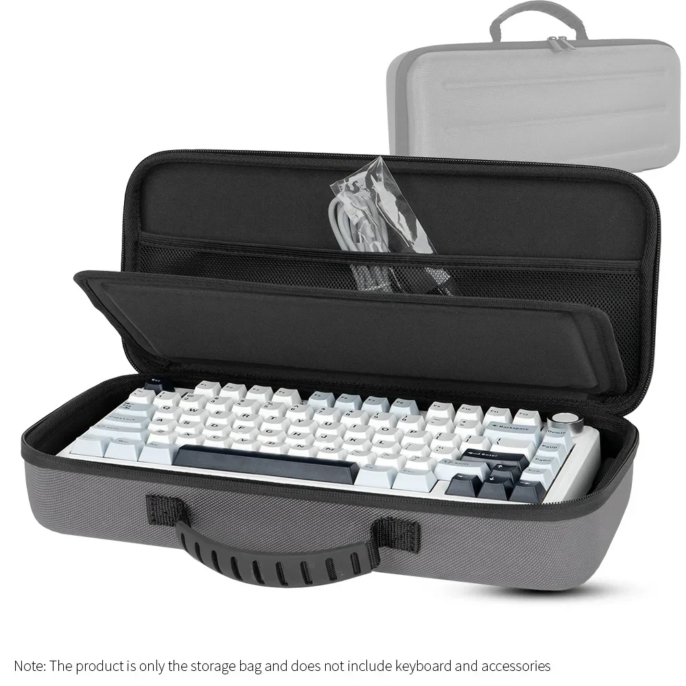 

Hard EVA Storage Bags for ROG Extreme AULA F75 Mechanical Keyboard Box Portable for Logitech GPRO X TKL Travel Carrying Case