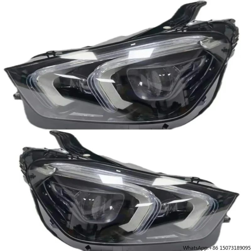 

Самые продаваемые высококачественные светодиодные фары для GLE W167 2020-2023: передняя автомобильная система освещения, белый и янтарный свет