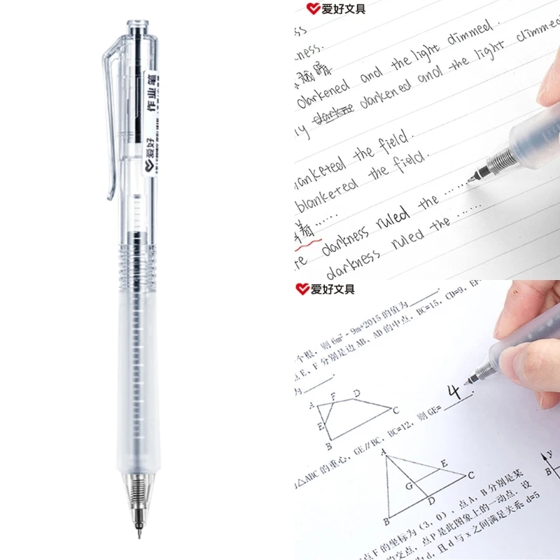 Rollerball Pen Fine Point Pens, 0.5mm Extra-Thin Fine Tip Pens Gel Liquid Rolling Ball Point Writing Pens for Office