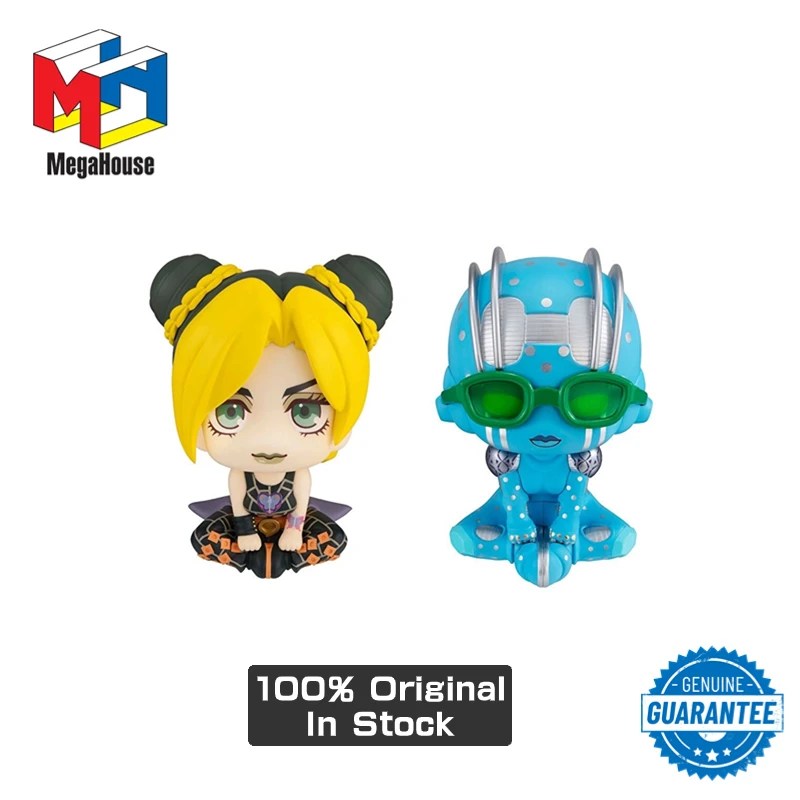 

Genuine Original Megahouse Look Up 11cm JoJo's Bizarre Adventure Jolyne Cujoh Stone Free Q Verision Kawaii Figures Toy Model