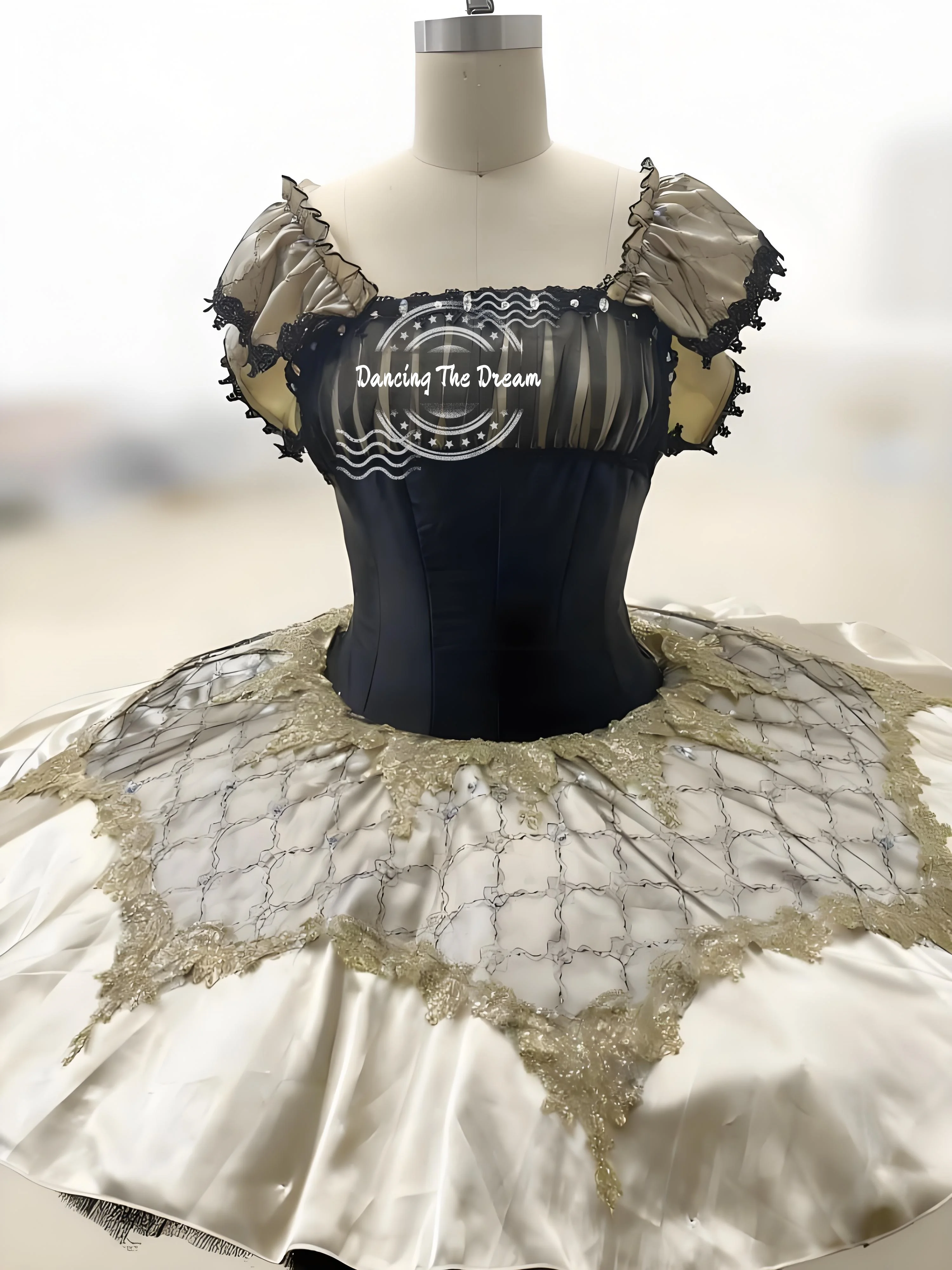 Profesjonalna spódnica baletowa tutu dla dziewcząt i kobiet, kostium do występów tanecznych