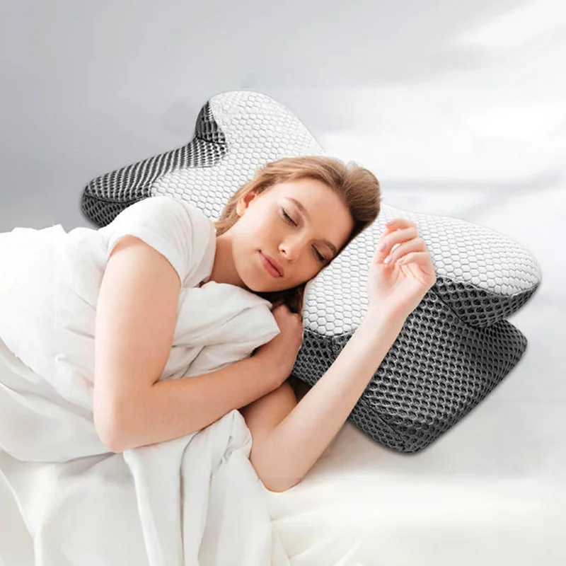 pillow-snoring-neck-pain-soothing-cervical-non-toxic-orthopedic-cervical-ergonomics-bed-memory-foam-pillow