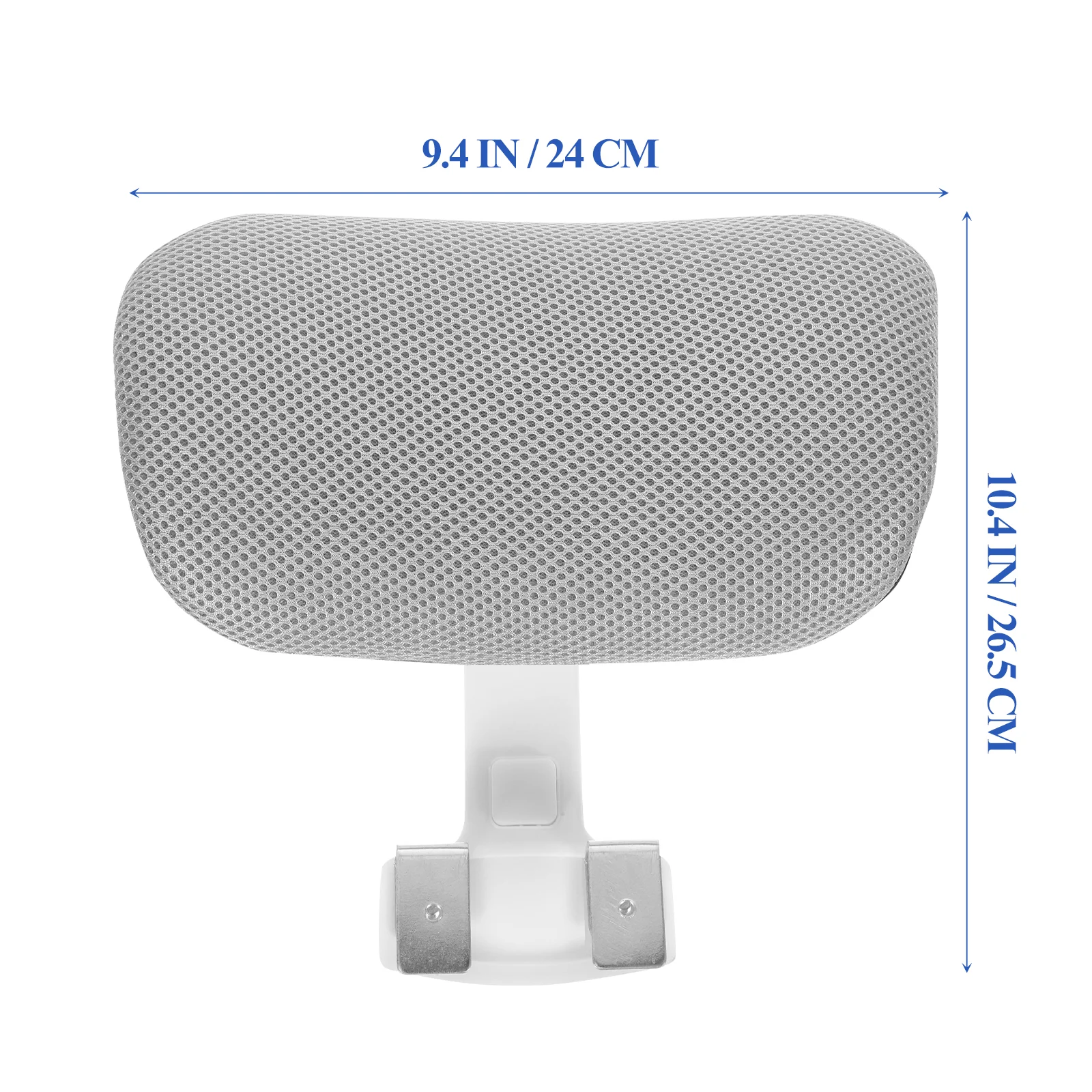 Reposacabezas ergonómico para silla de ordenador, almohadas para trabajo, suministros de oficina ajustables, protección del cuello de tela