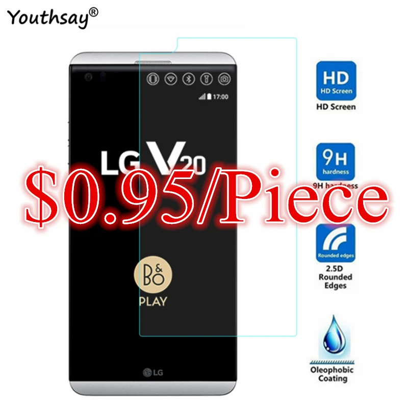 

2pcs For Glass LG V20 Tempered Glass For Screen Protector LG V20 Glass For LG V 20 Protective Film F800 F800L H990DS Youthsay