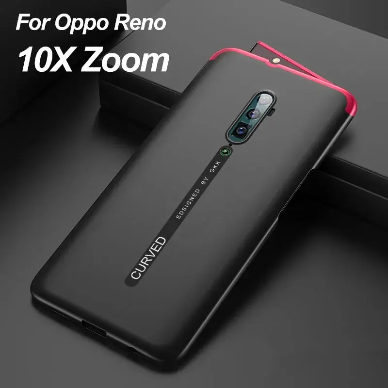 Lifting Camera Case For OPPO Reno 10X Zoom Shockproof Protection Anti-fingerprint Matte Hard Cover For OPPO Reno 10X Zoom Case