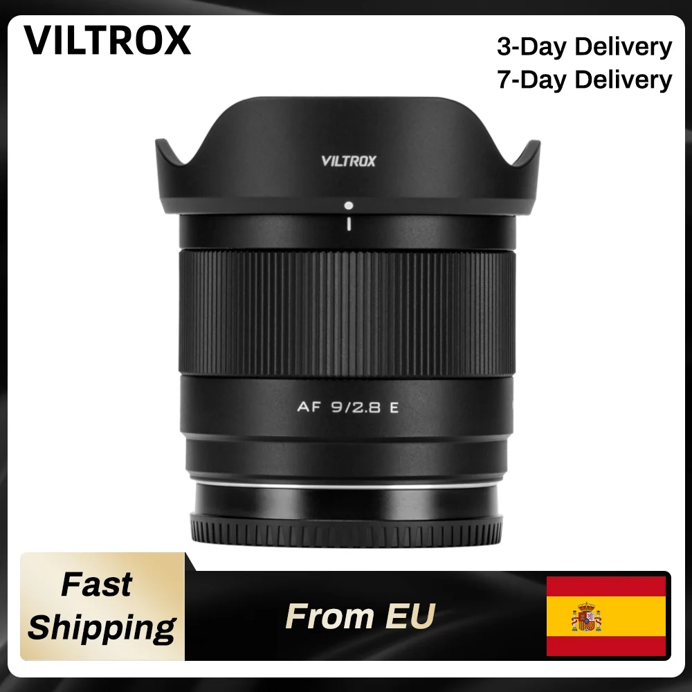 VILTROX 9 mm F2,8 Autofokus APS-C-Objektiv Ultraweitwinkel-Prime-Objektiv für Nikon Z Sony E-Mount-Kameras Z5 Z50 Z50II Z6 Z6II Z7 Z7II