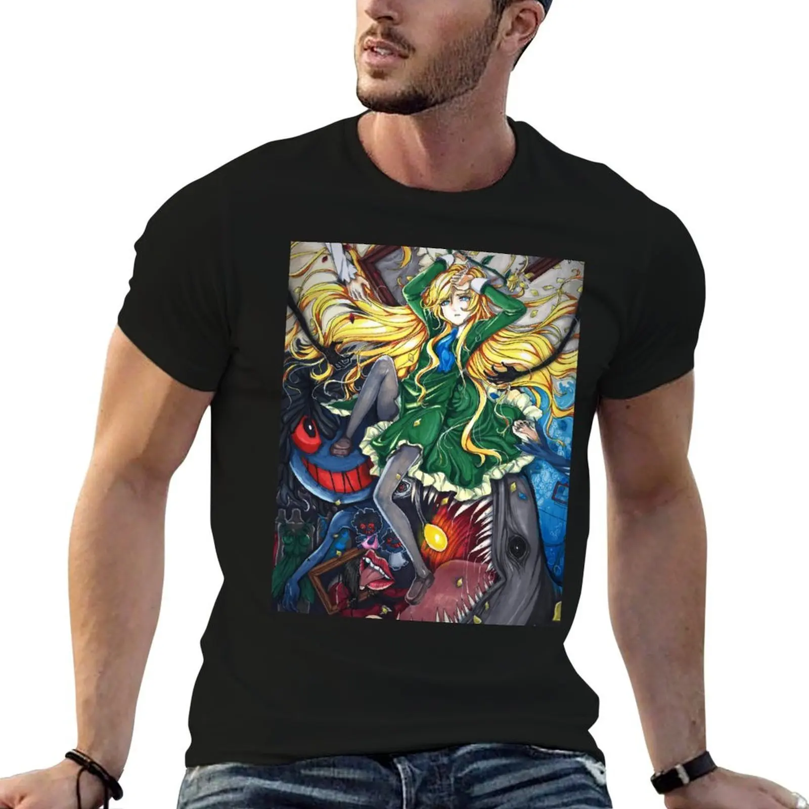 

All Alone - Mary from Ib T-Shirt t shirts for man pack white cotton t shirt man T-Shirt