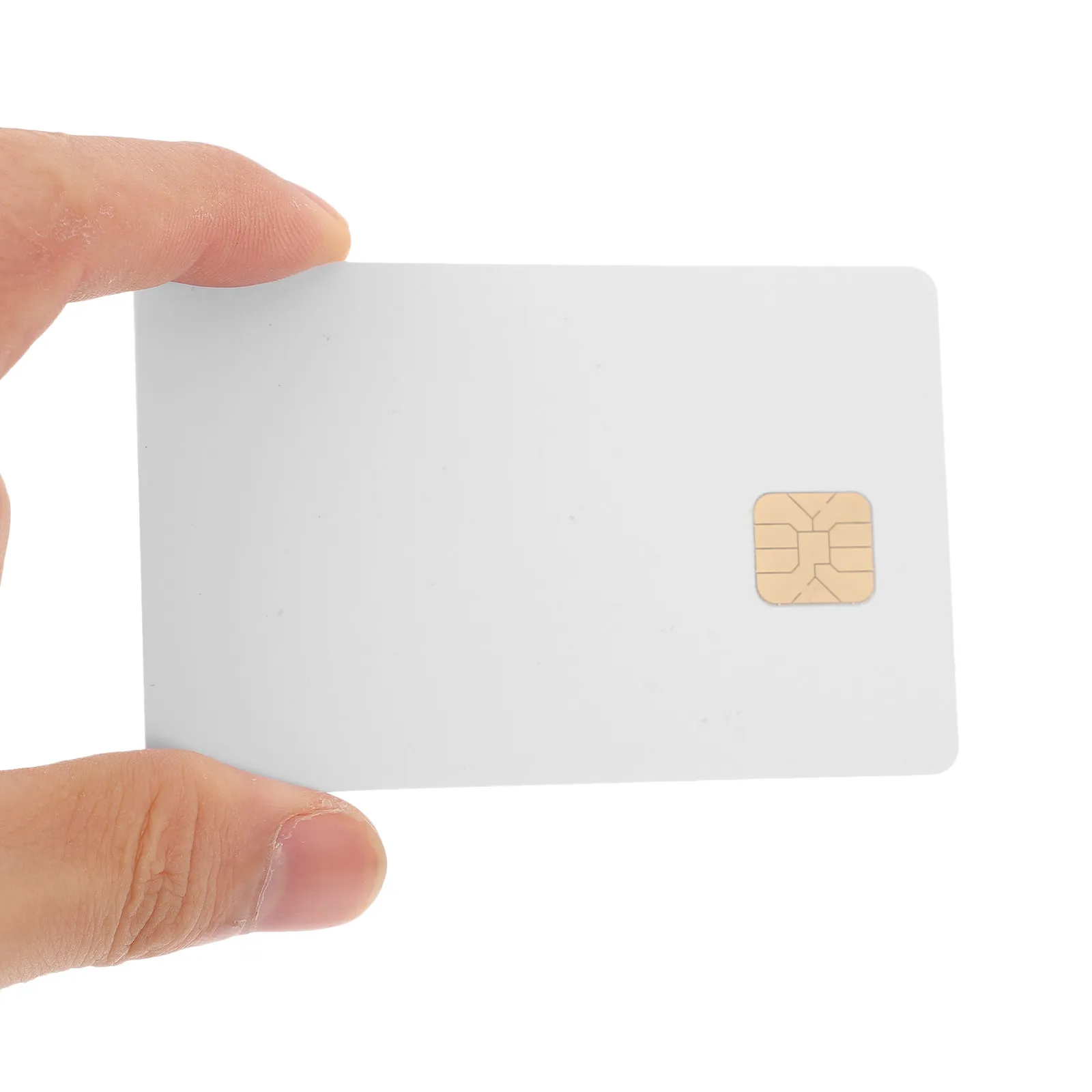 10Pcs Blank Ic Card White PVC Chip 2K High Memory Capacity Easy Install Id Cards