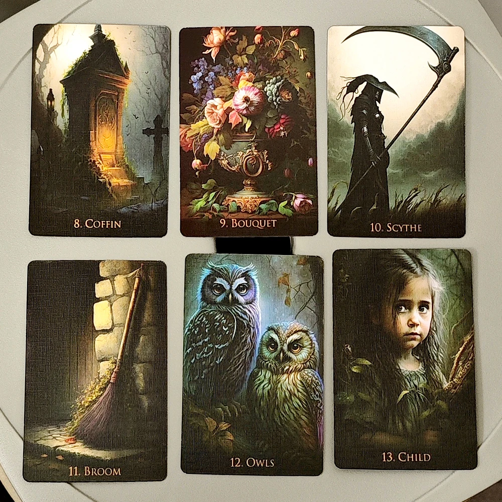 Weird World Lenormand Deck 36 Pcs Fantasy Lenormand Cards - 9*6cm