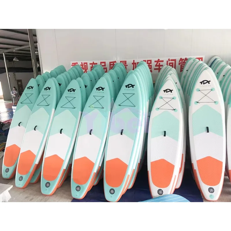 

Inflatable Surfboard Wholesale Paddle Board Foldable Stand up SUP Surfboard Beach Air Surfing Yoga Board Fishing Paddle Board