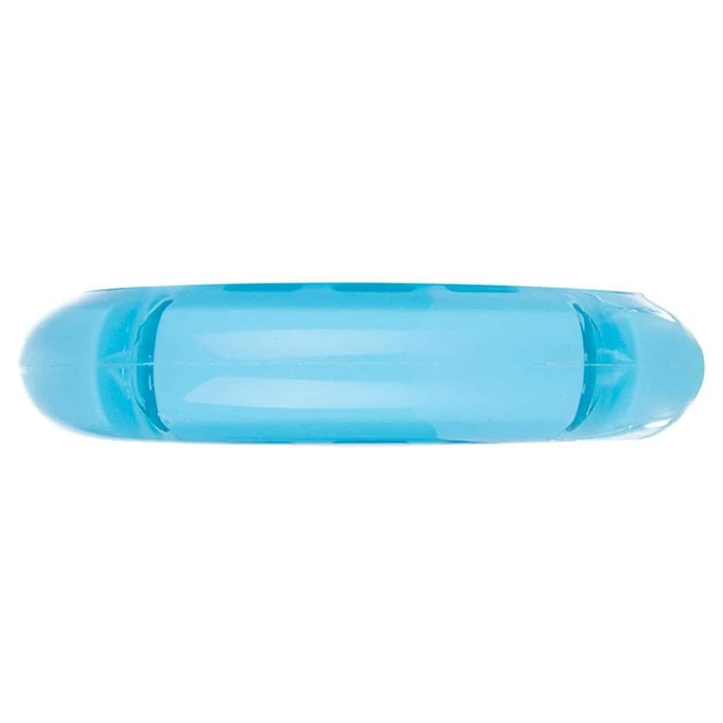 1 زوج 120 مللي متر الأطفال سكوتر LED أضواء عجلات وامضة مع محامل الجبهة/الخلفية LED وامض عجلات سكوتر ، الأزرق-ABWY