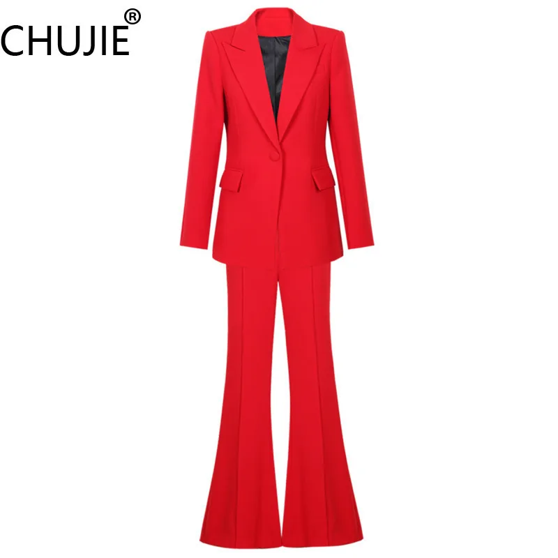 

Women's Executive Suit Set 2025 - Tailored Blazer & Relaxed Pants, Premium Business Wardrobe Essential