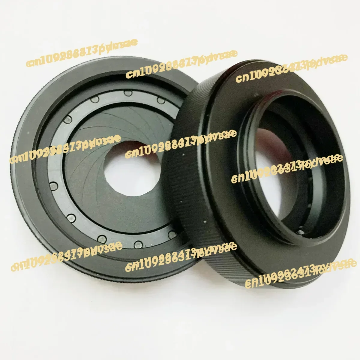 

2025Adjustable Aperture 1.5-26mm Iris Diaphragm M30 to M37 Module Adapter Ring With 37mm UV Filter For camera lens