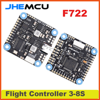 JHEMCU GF30F722-ICM F722 Baro OSD 5V 10V Dual BEC Flight Controller 3-8S 30.5X30.5mm for RC FPV Freestyle HD Drones Parts