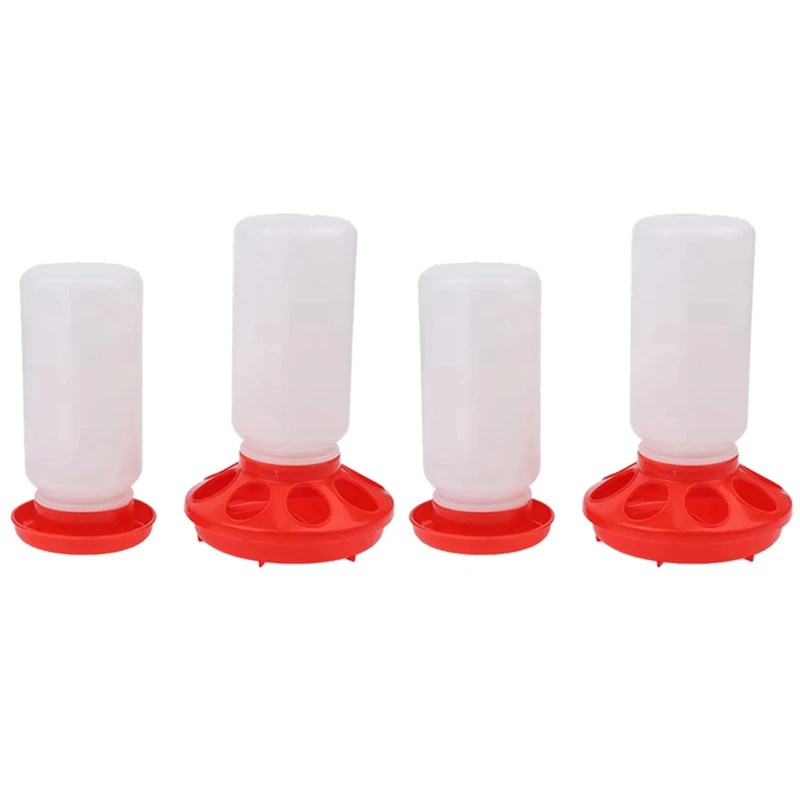 

ABYN-Poultry Thickened Feeder Waterer Feeder Farm Feeding Container Trough Breeding Equipment