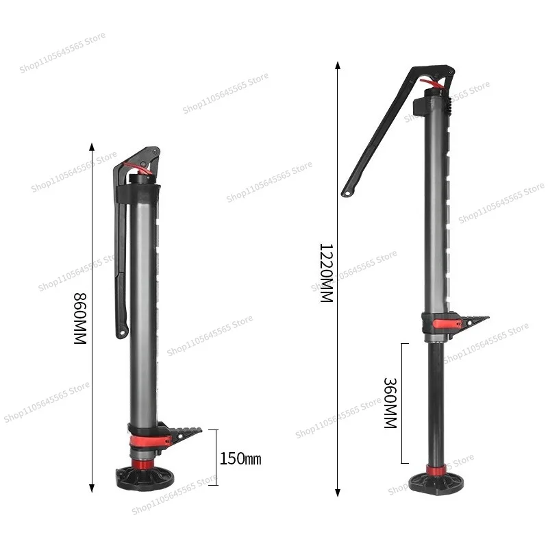 Off road modification, self rescue, manual tire changing, self driving equipment for automotive hydraulic jacks