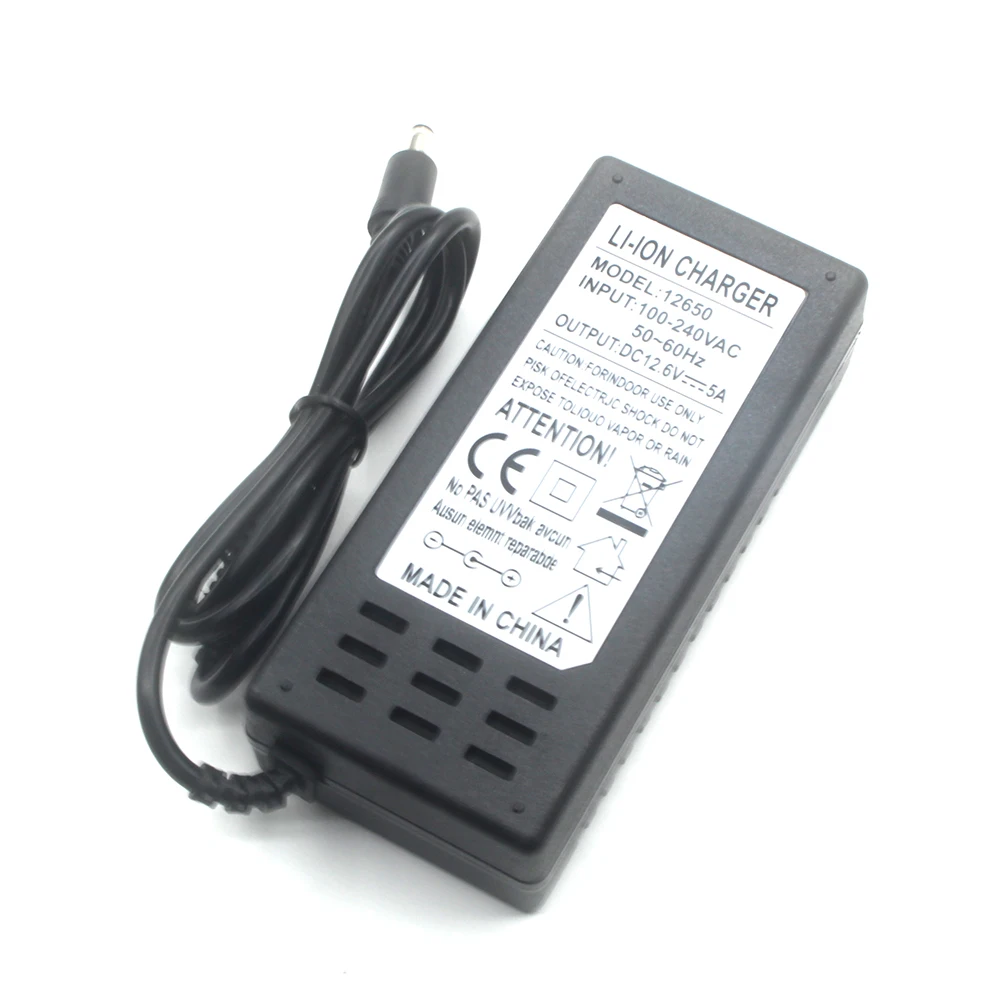 

LAIMAIECO 12.6V 5A lithium battery charger 11.1V polymer ternary lithium battery 3A 4A 6A 7A 8A 10A