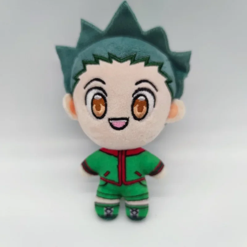 Hot 13cm Hunter Plush Doll Killua Zoldyck Gon Freecss Kurapika Hisoka Kulolo Illumi Feitan Potoo Stuffed Plush Pendant Keychain