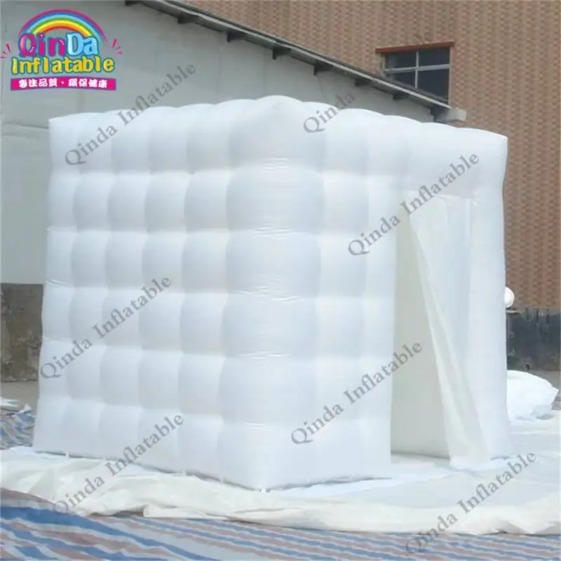 

Кемпинговая легкая палатка, надувная фотобудка с кубической палаткой и бесплатным воздуходувкой