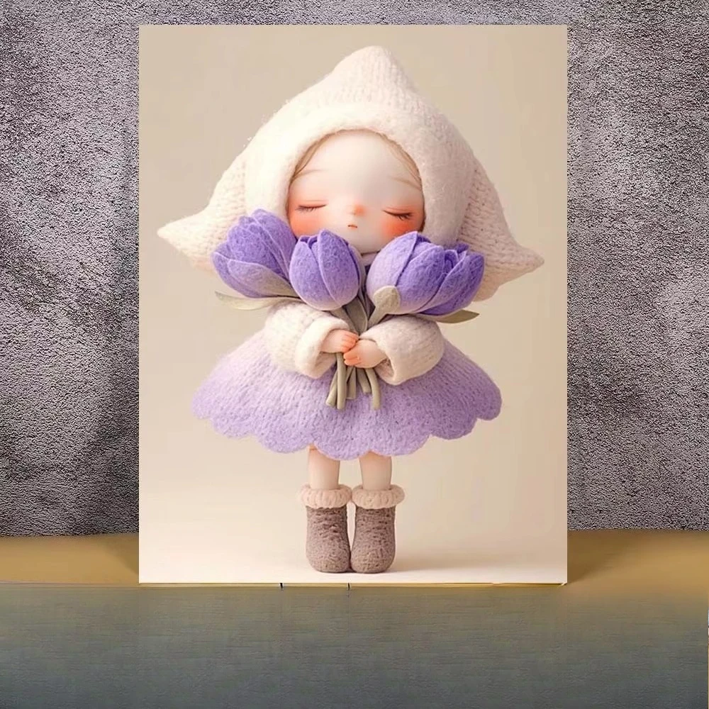 

Cute Girl 500/1000/1200/2000 PCS Jigsaw Puzzles Family Activity Relaxing Games for Living Room Home Decor Gift