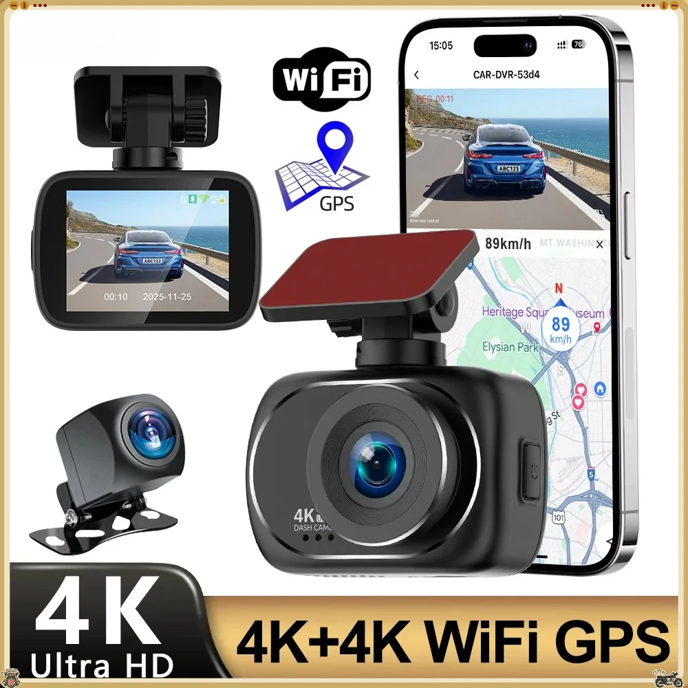 camera-de-tableau-de-bord-double-4k-avant-et-arriere-avec-wi-fi-integre-vision-nocturne-wdr-mode-parking-24h-24-ecran-ips-2-pouces-gps