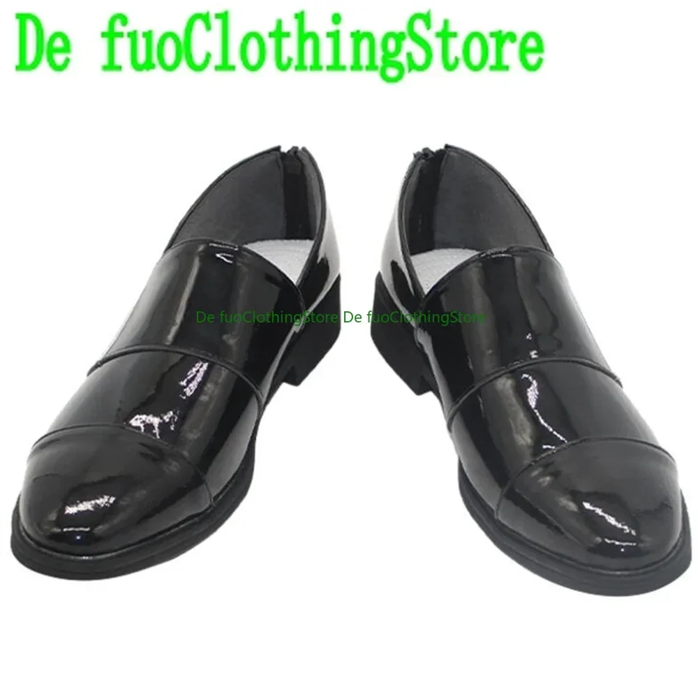 TSUCHINAGA HIYORI archivo azul Cosplay zapatos botas juego Anime Halloween Navidad DefuoClothing tienda de zapatos