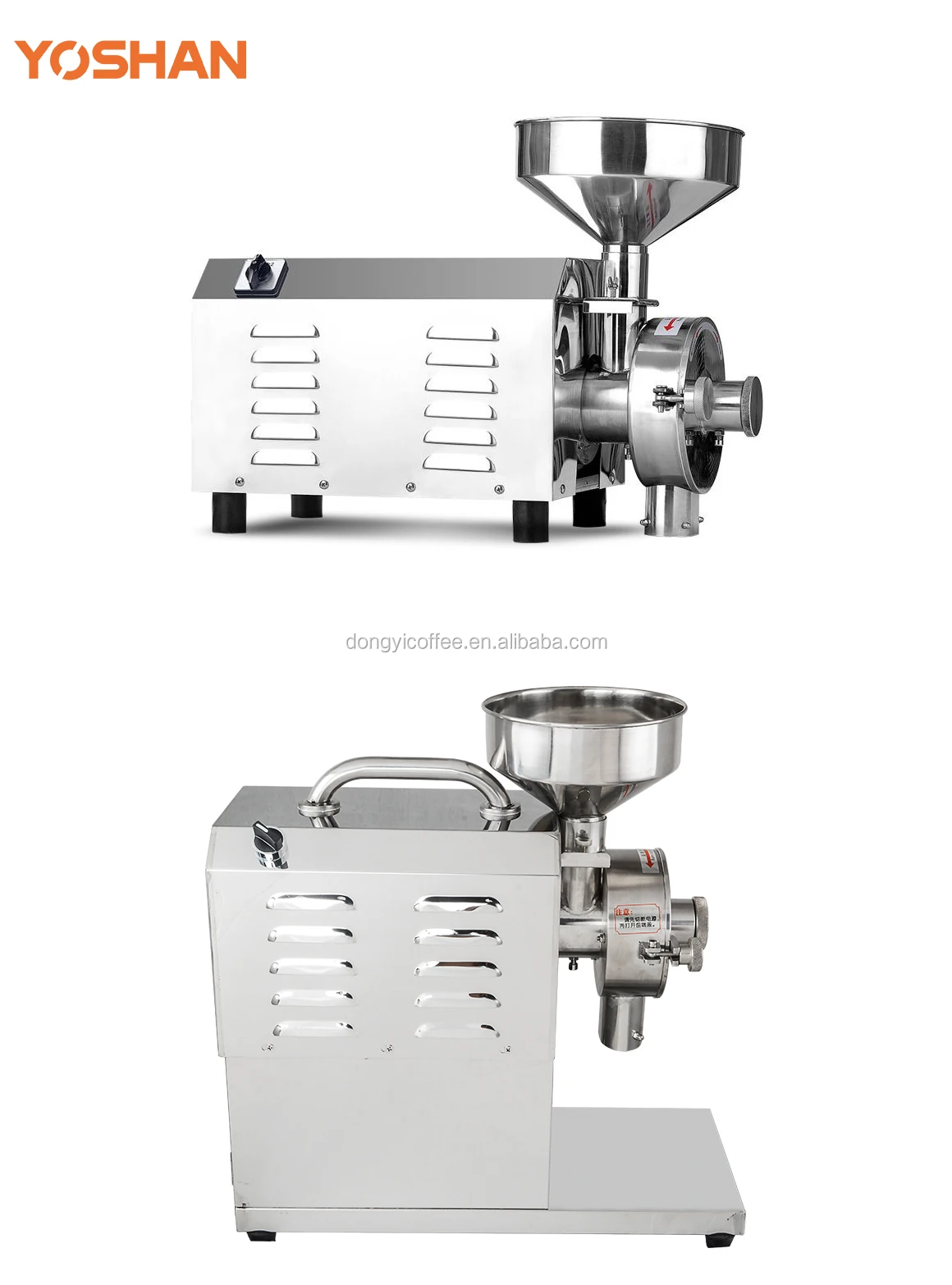 Electric Grain Grinder Maize Milling Machine Small Chili Mill Grinder Flour Mill Machine Fine Powder Making Machine For Home Use