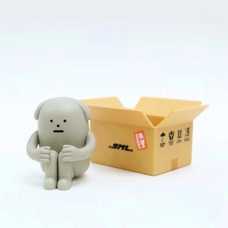 

Original Exclusive SML Express Box DogMon Dog in Box Sticky Monster Lab Figure Creative Decoration Limited Edition Designer Toy