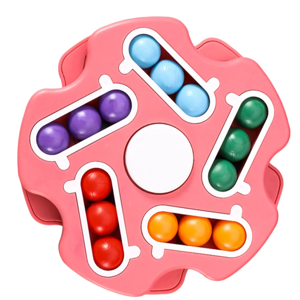 Fingertip Bean Cube Puzzle for Kids – Educational Stress Relief Toy, Finger Rotating Intelligence Development Game