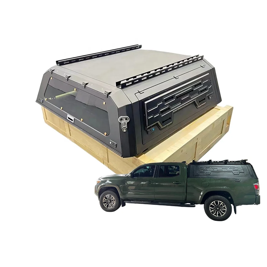 

Aluminum Canopy Cover Hardtop Topper Camper Truck For Tacoma 2015+ 5ft/6ft