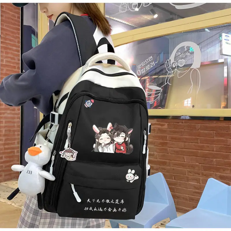 

Tian Guan Blessing Support Merchandise Same Style Backpack High-Value Casual Student Party Class Tutoring Unisex Shoulder Bag