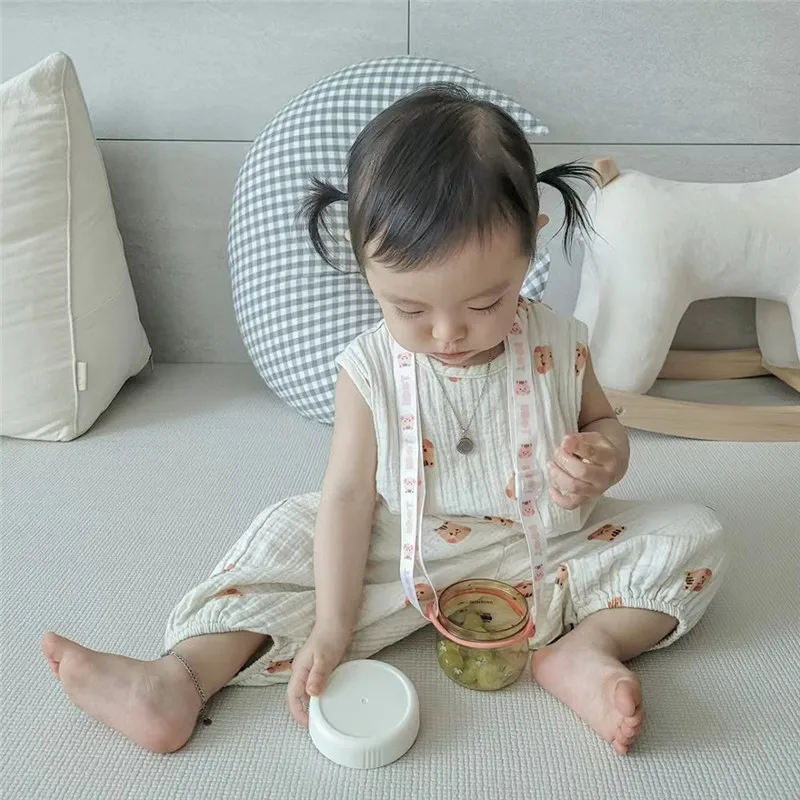 어린이 유모차 액세서리 장난감, 치발기 젖꼭지 병 물병, 분실 방지 체인 스트랩 홀더 벨트, 다채로운 젖꼭지 클립