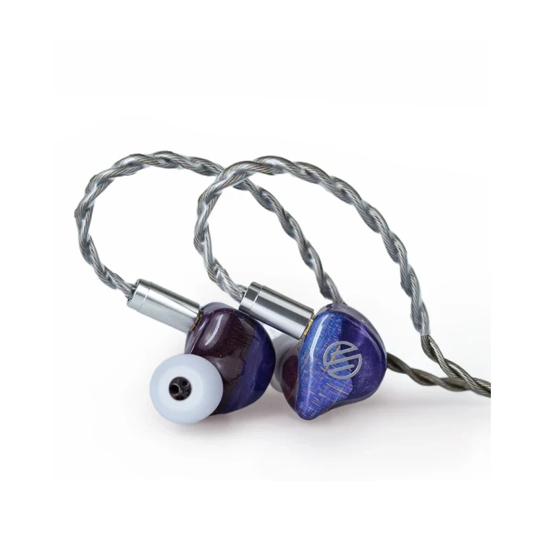 BGVP-auriculares intrauditivos DM9 4EST + 1DD + 4BA, audífonos HIFI con Cable MMCX, auriculares IEMs de talla de madera
