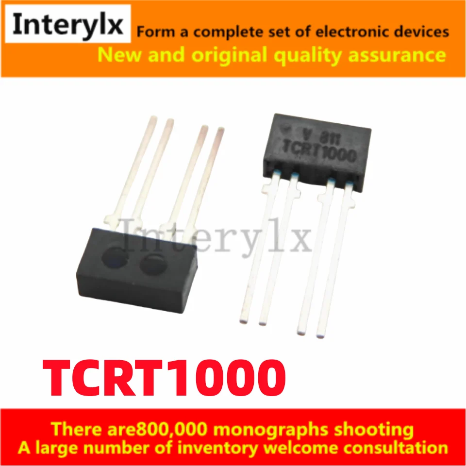 5-100Pcs/Lot Original TCRT1000 DIP4 reflective photoelectric sensor Hall switch sensor transmitter