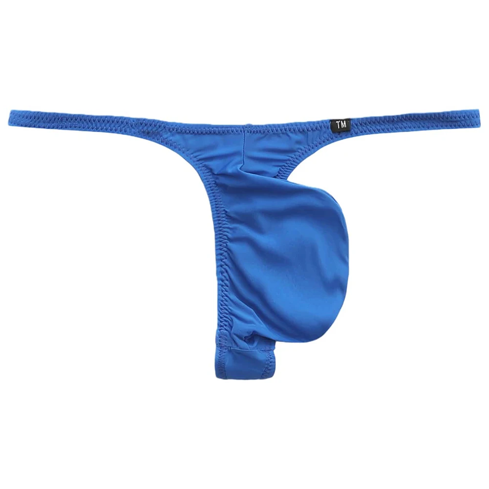 For Crossdressing Bulge Pouch Men G-string For Clubwear Solid Color Sexy Lingerie Sissy Underwear Solid Pattern