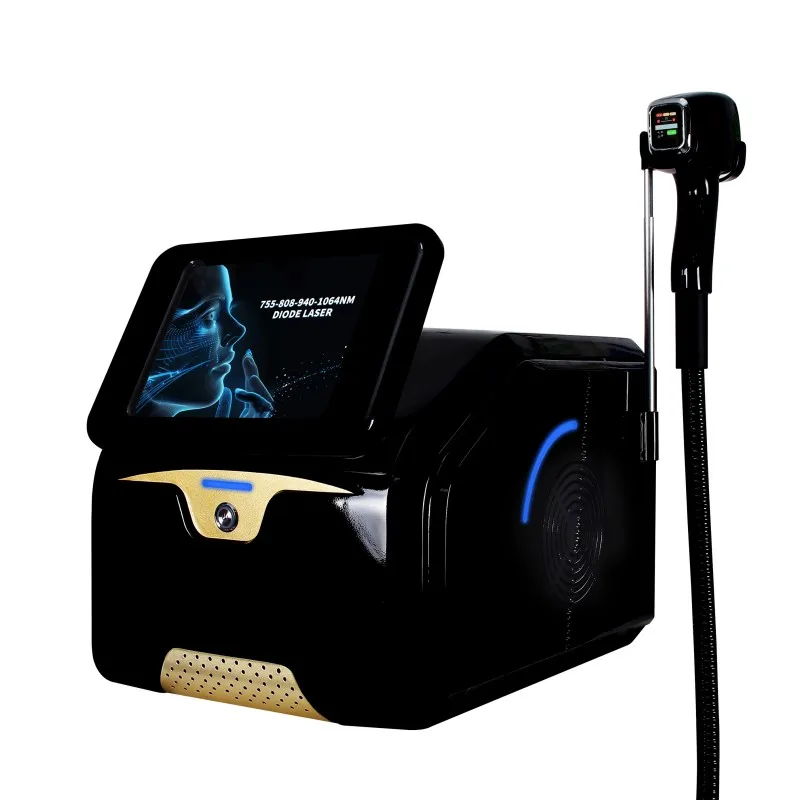 

Новейший 808 нм диодный лазерный эпилятор Ice Platinum перманентный безболезненный лазерный эпилятор для удаления волос для салона красоты