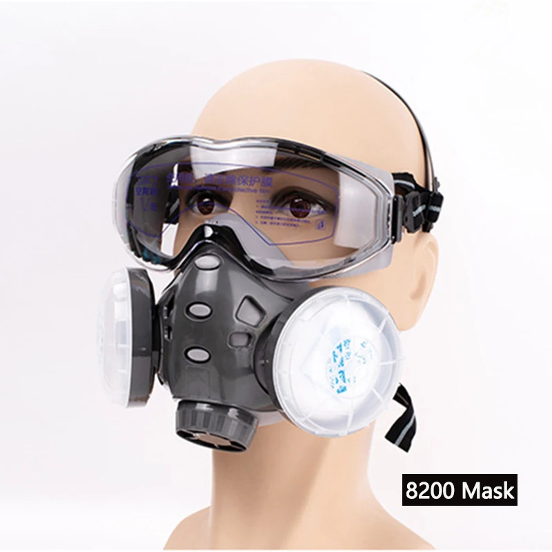 3N11 Dust Filter Cotton And 308 Dust Mask 8200 Dust Mask Used For House Decoration Polishing Spray Painting Mining Working