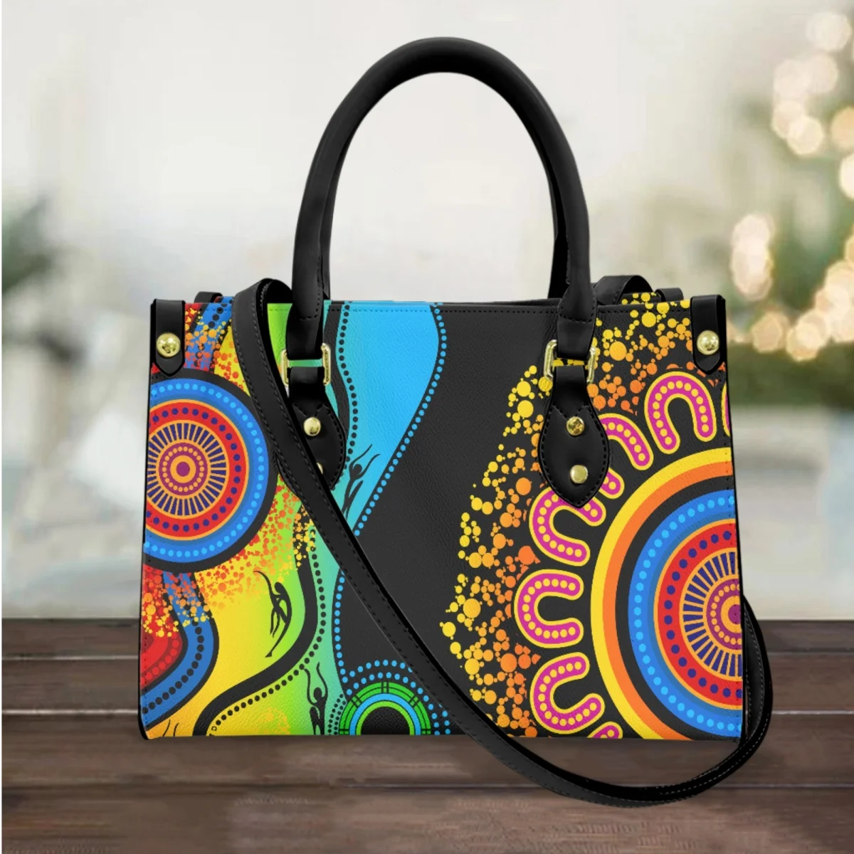 

Australian Tribal Brand Design Handbags Retro Folk Style Messenger Bags New Women Leather Fashion Girls Shoulder Totes Bags Gift