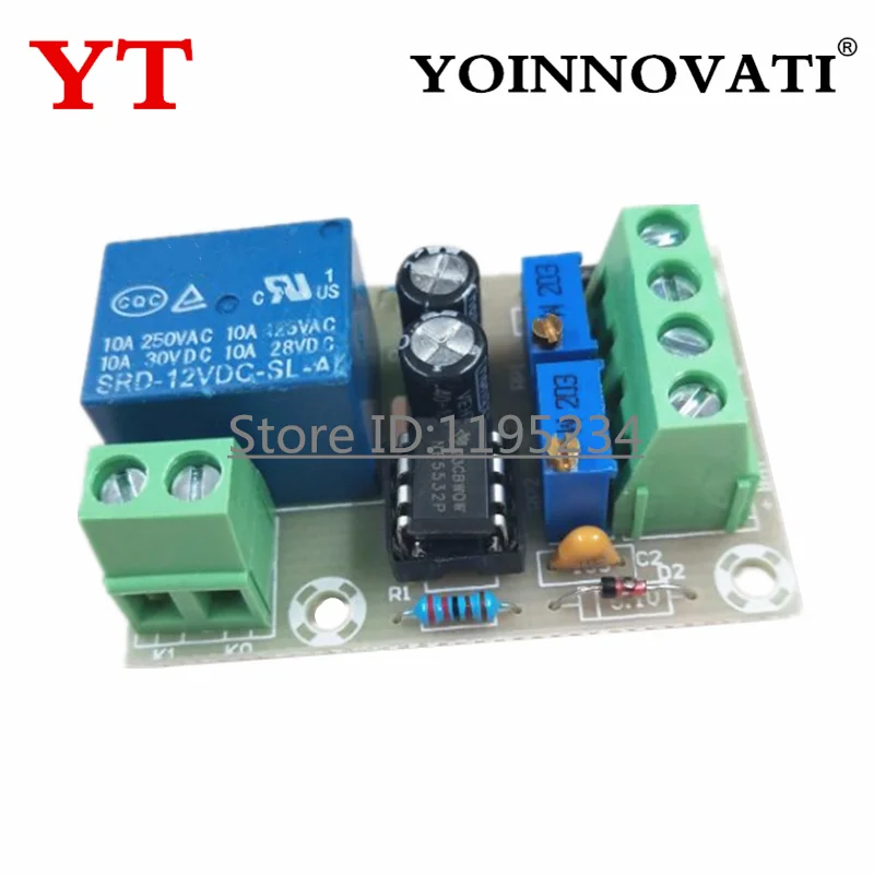 1PCS - 10PCS XH-M601 battery charging control board 12V intelligent charger power control panel automatic charging power image 3