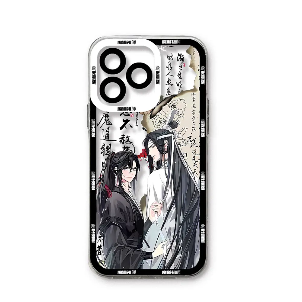 Grandmaster of Demonic Cultivation Phone Case For iPhone 15 14 13 12 11 Mini Pro Max X XR XSMax 7 8 Plus SE20 Transparent Cover