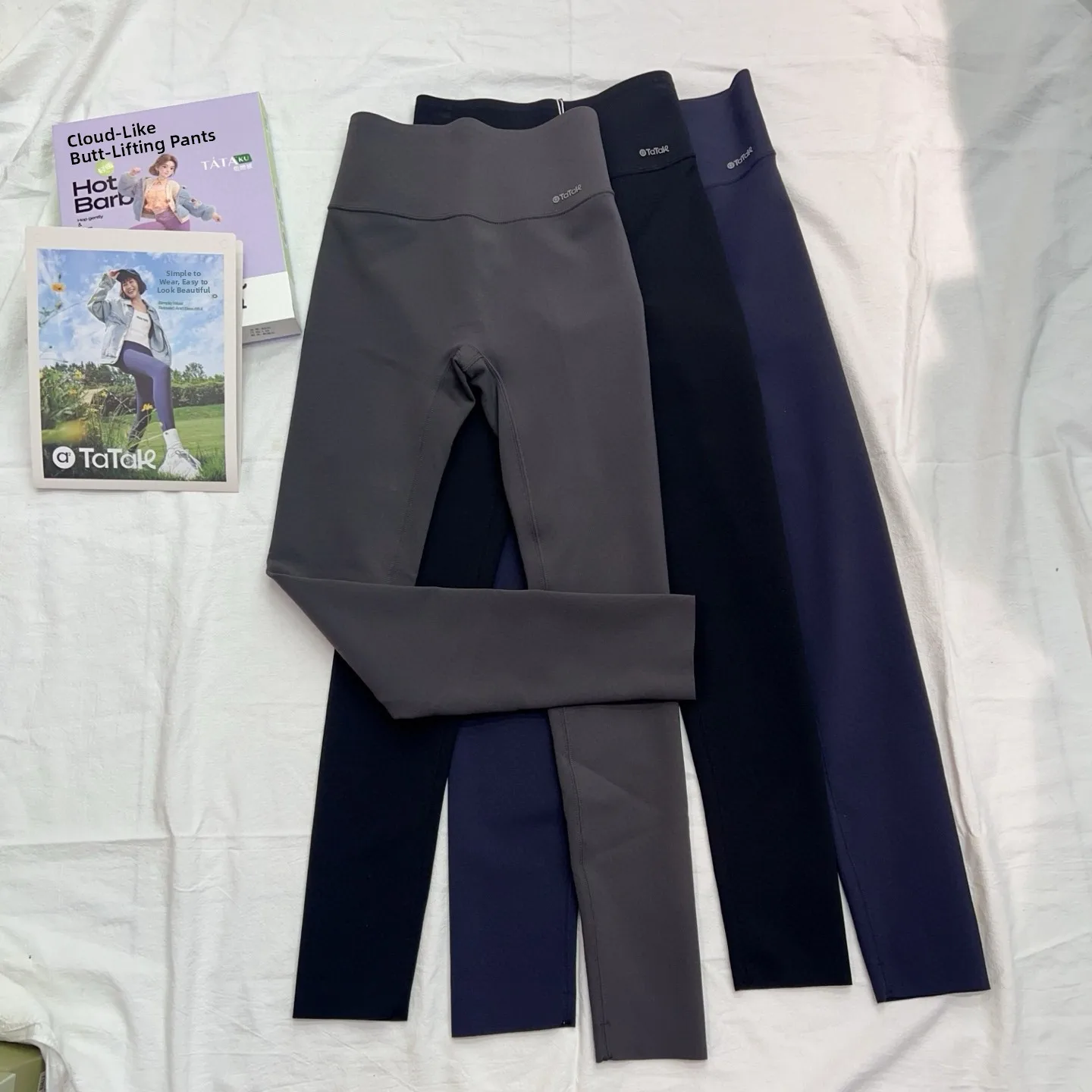 Calças de yoga de cintura alta femininas emagrecimento fce-forrado arcaskin geléia cintura capri calças confortáveis respirável elástico