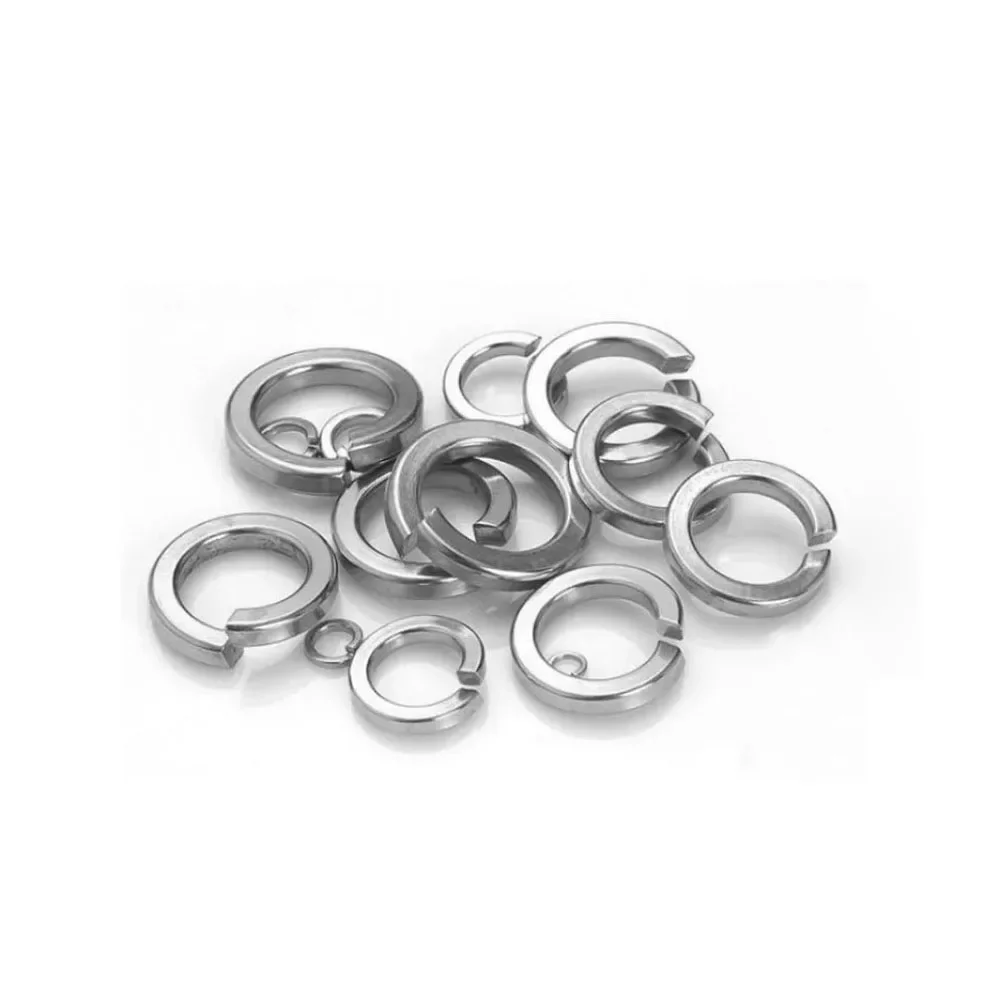 M1.6 M2 M2.5 M3 M4 M5 M6 M8 M10 M12 M14 M16 M18 M20 M22 M24 GB93 A4 316 Stainless Steel Spring Washer Split Lock Elastic Gasket