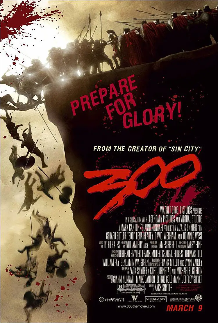 

300: Rise of an Empire Movie Print Art Canvas Poster For Living Room Decoration Home Wall Picture